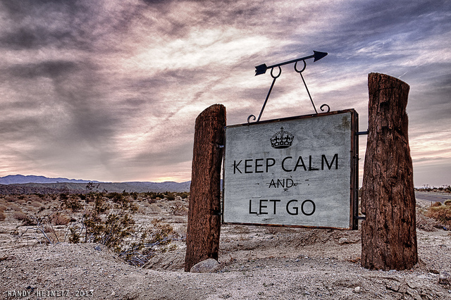 keep calm and let go (rheinitz)